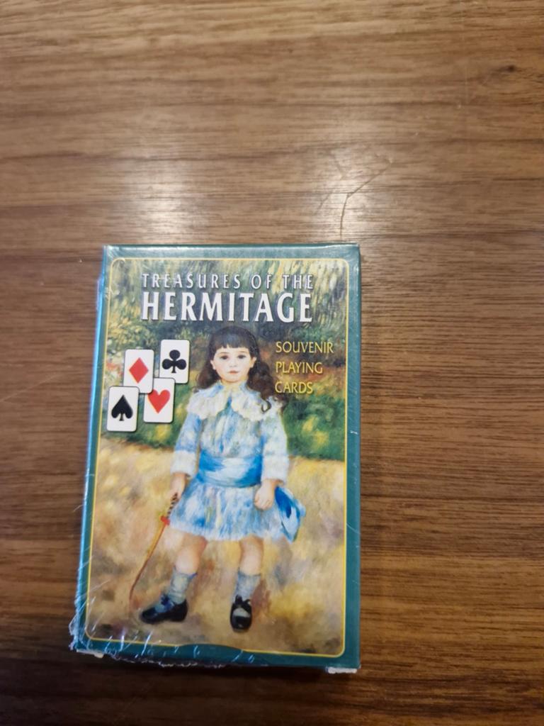Speelkaarten Hermitage Sint Petersburg, Ophalen of Verzenden, Zo goed als nieuw, Speelkaart(en)