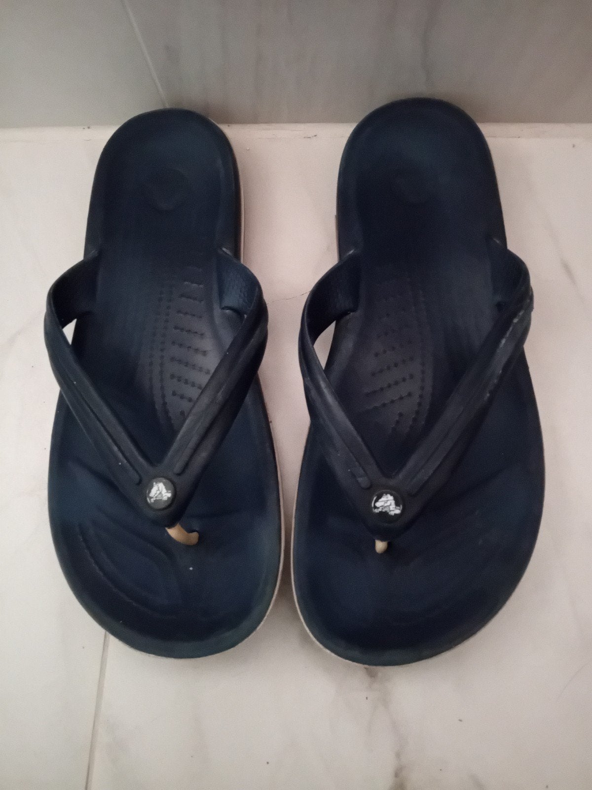Crocs slippers maat 10 12 (EU 43-44), Kleding | Heren, Schoenen, Gedragen, Slippers, Blauw, Ophalen