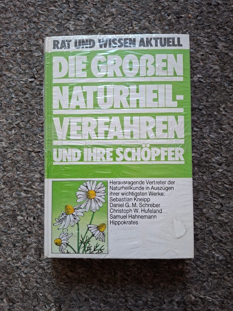 Die Großen Naturheilverfahren und Ihre Schöpfer/, Verzenden, Nieuw, Natuurwetenschap