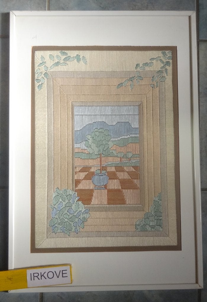 GEBORDUURD DOORKIJKJE * In Platsteek! *, Verzenden, Textiel, Nieuw, Klassiek
