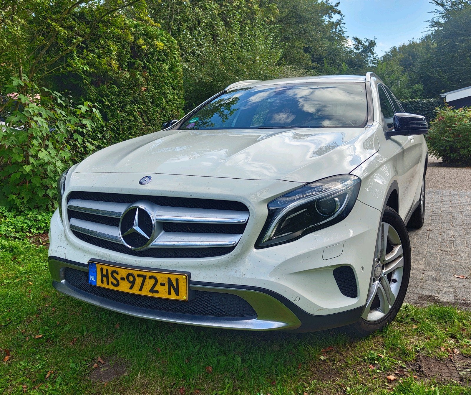 Mercedes-Benz GLA Gla180 1.6 90KW 2015 Wit, Voorwielaandrijving, 4 cilinders, 1200 kg, Handgeschakeld