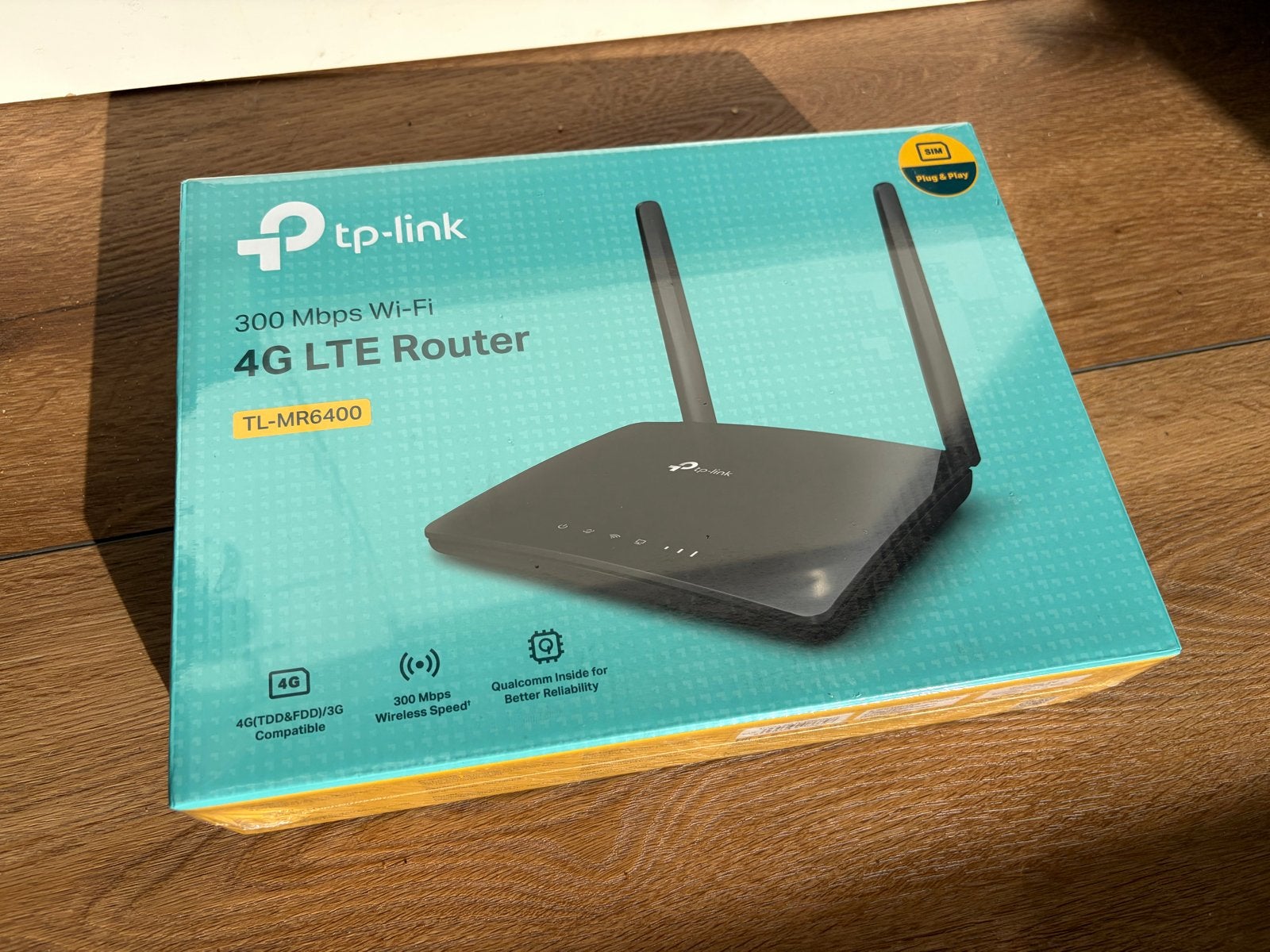TP-Link TL-MR6400 4G LTE Router - Nieuw in doos, Computers en Software, Ophalen of Verzenden, Nieuw, Router