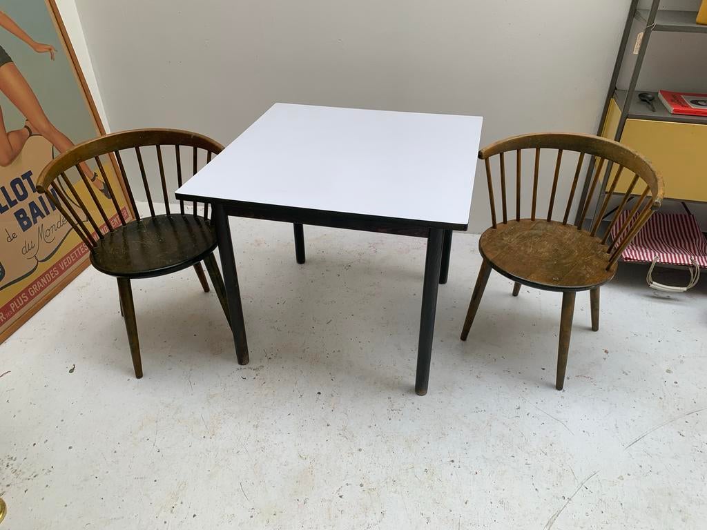 Yngve Ekström stoelen en tafel set, Ophalen