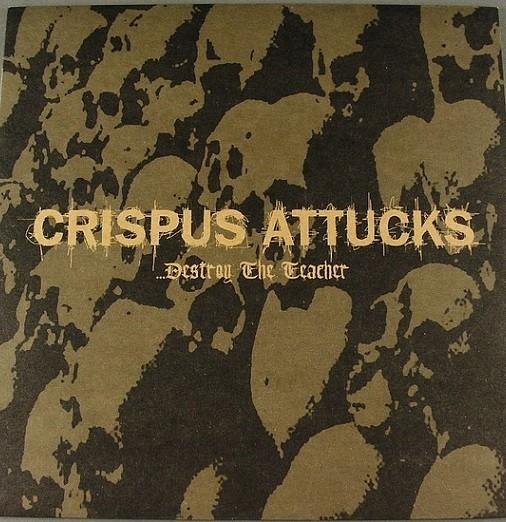 crispus attucks/destroy the teacher-hardcore/punk+insert+pos, Verzenden, Gebruikt, 12 inch, Alternative