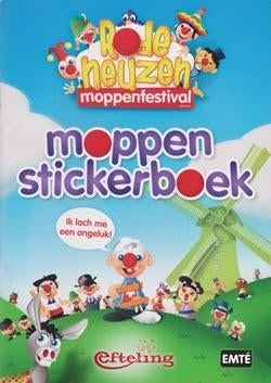 efteling Rode neuzen moppenfestival compleet met stickers, Verzamelen, Efteling, Verzenden, Zo goed als nieuw, Button of Speldje