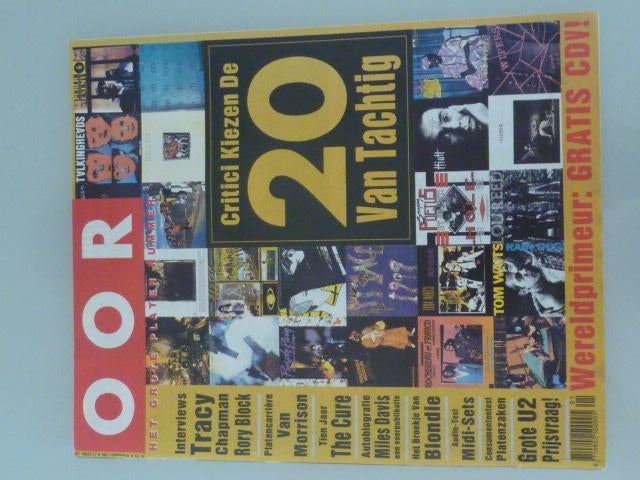 Oor #23 - 1989 Tracy Chapman, Van Morrison, The Cure,, Verzenden, 1980 tot heden, Tijdschrift