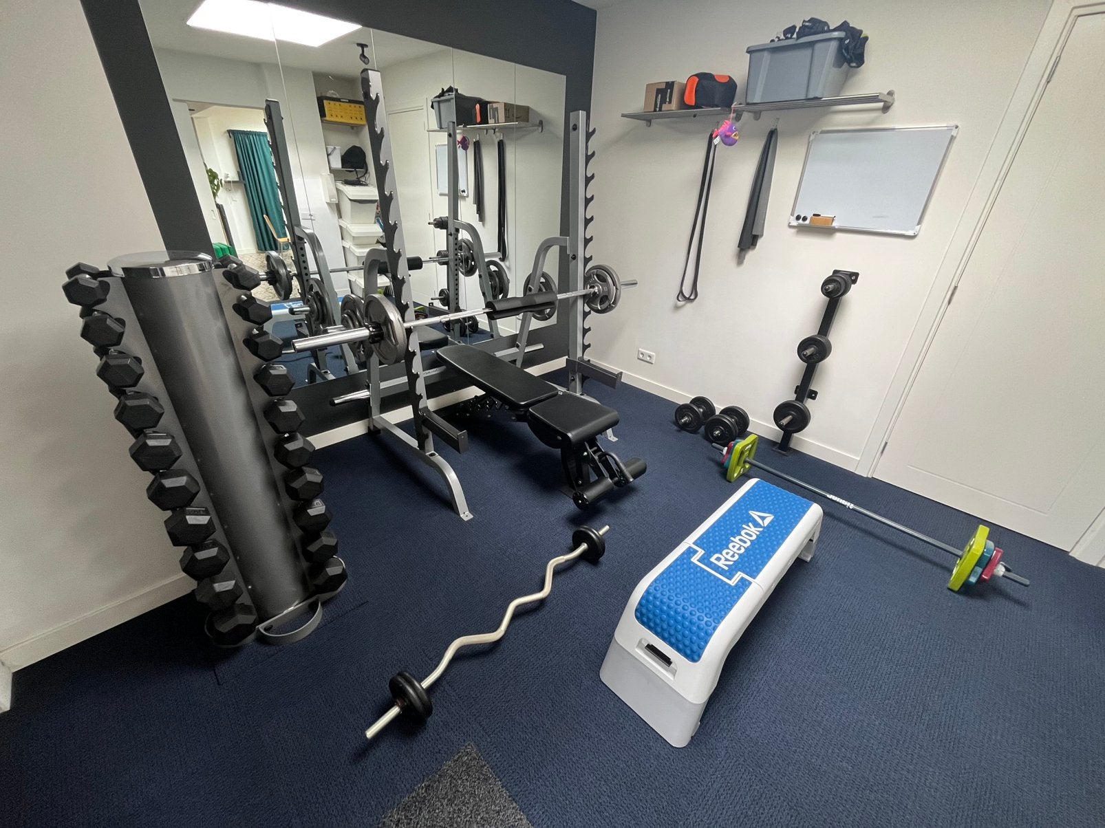 Complete fitness set / apparatuur, Ophalen, Zo goed als nieuw, Overige typen