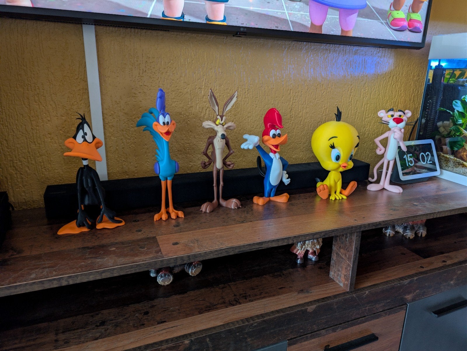 Looney Tunes &Pink Panther beeldjes, Ophalen, Gebruikt