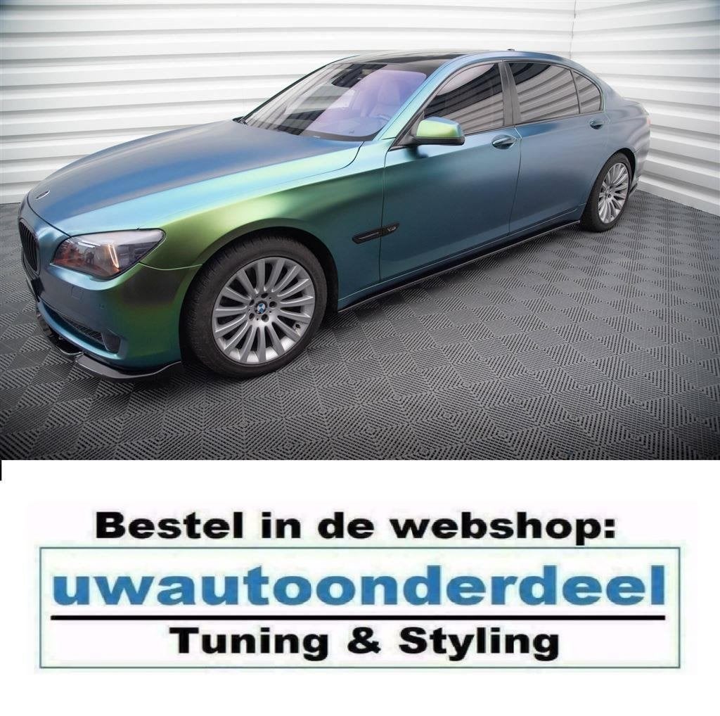 Maxton Design Spoiler Splitter Lip Bmw 7 Serie F01, Auto diversen, Tuning en Styling, Verzenden