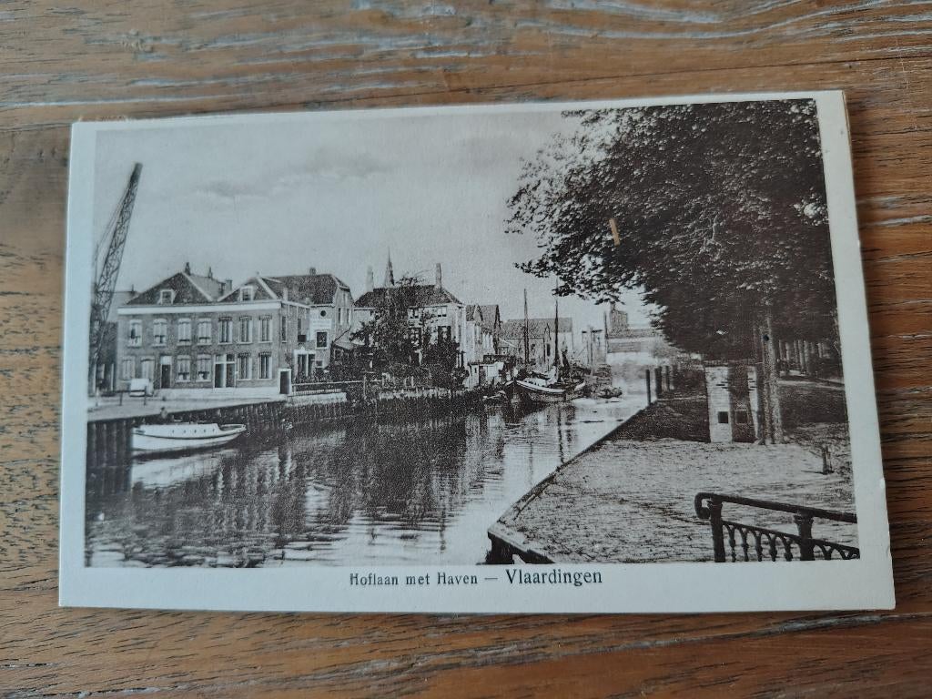 Vlaardingen Hoflaan met haven, Verzenden, Voor 1920, Zuid-Holland