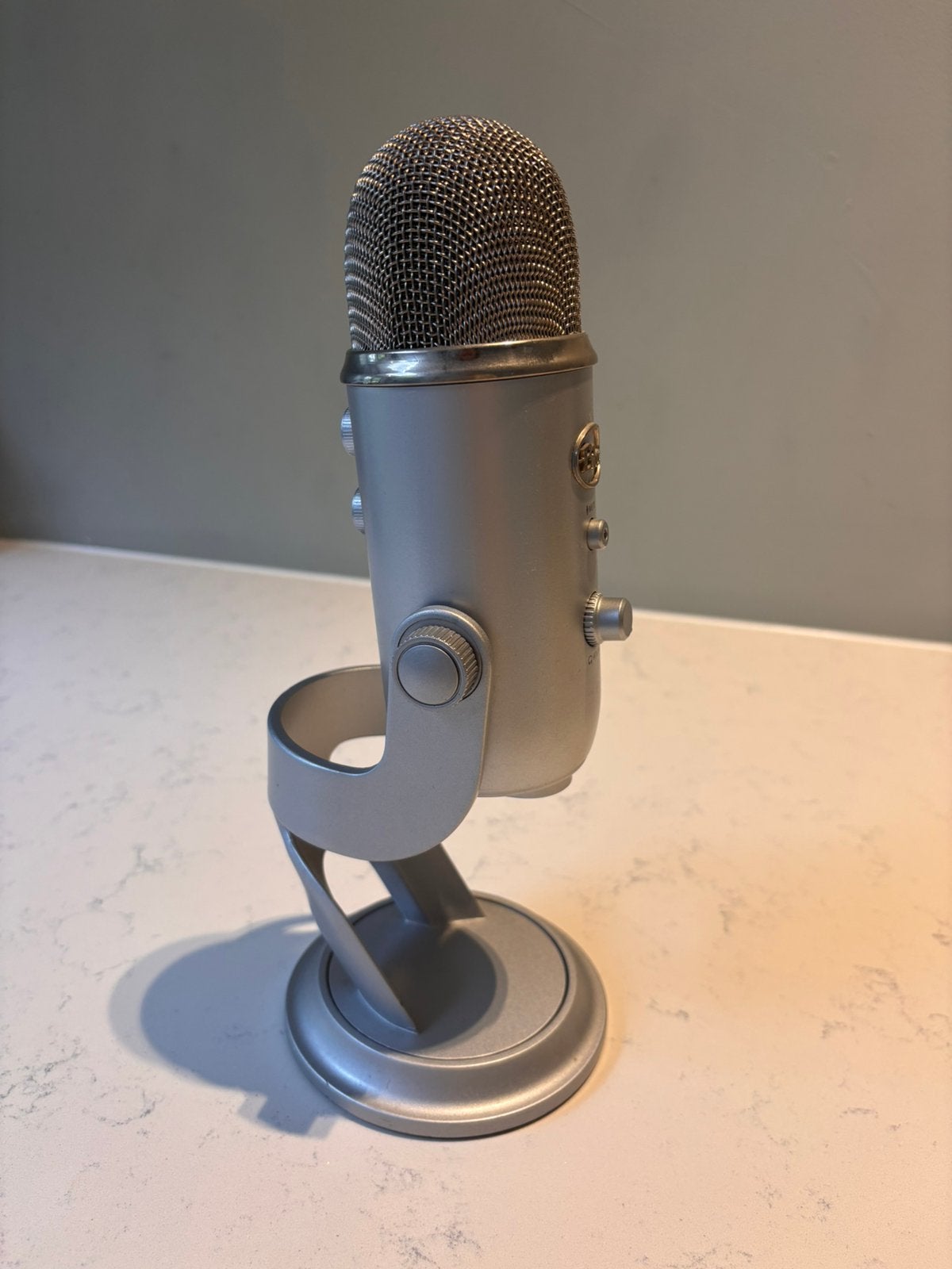 Logitech G Blue Yeti USB Microfoon, Ophalen, Zo goed als nieuw, Studiomicrofoon