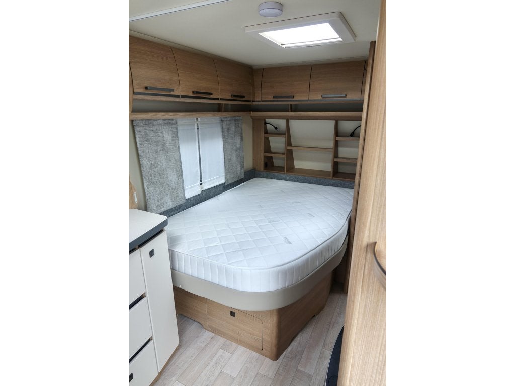 Fendt Saphir 445 SFB 2020 Mover Luifel Fietsrek Vol, Caravans en Kamperen, Dwarsbed, Rondzit, Bedrijf, Fietsenrek