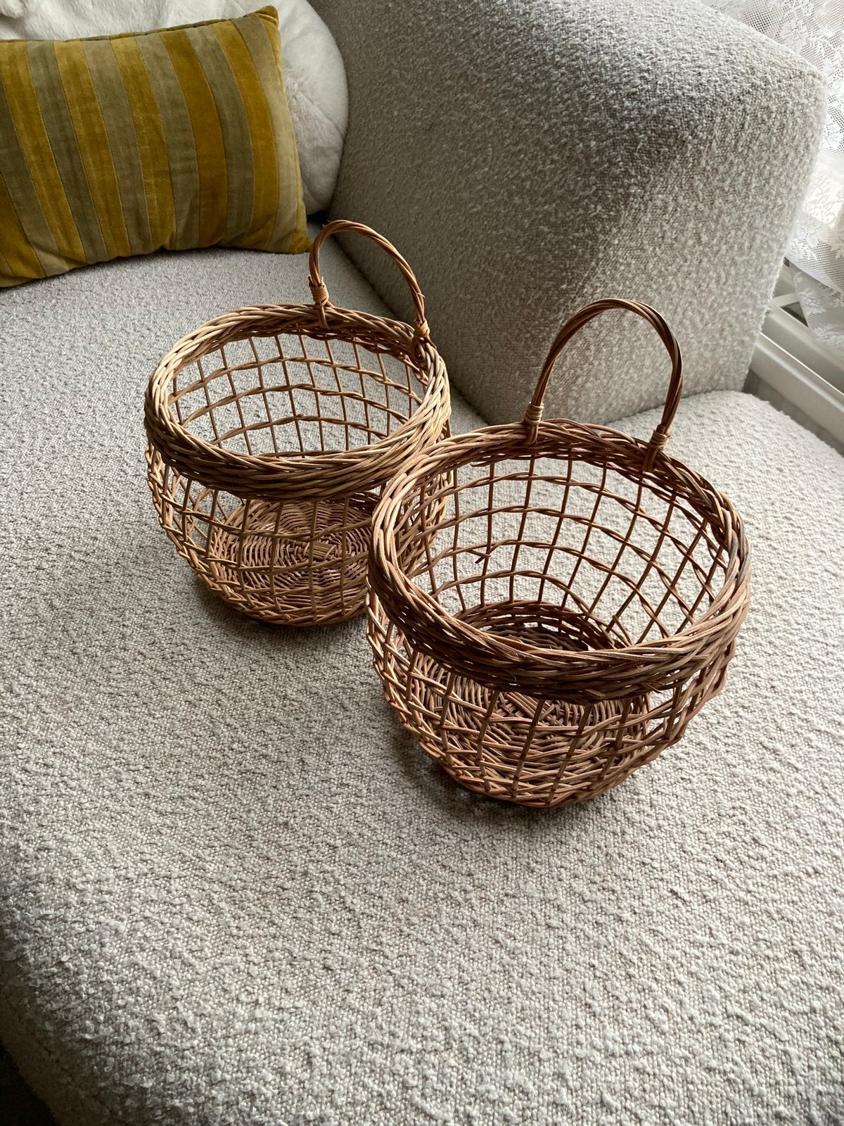 Set 2/ Hangmanden van Sostrene Grene nieuw gekocht, Mand, Rond, Ophalen of Verzenden, Zo goed als nieuw