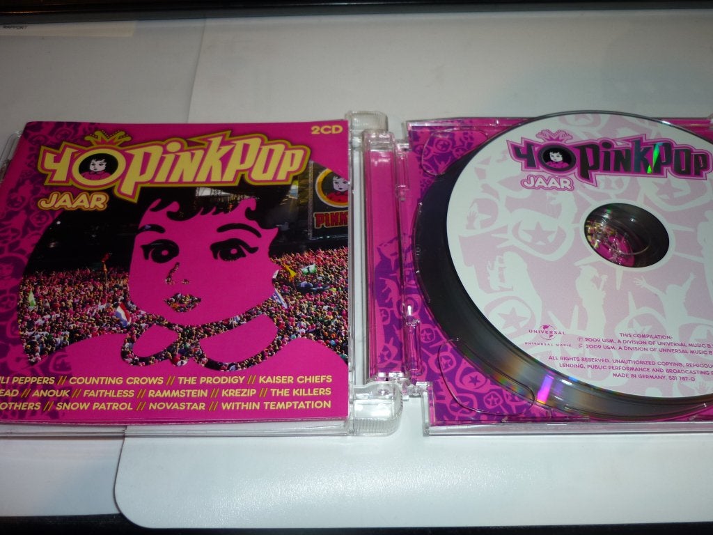 40 Jaar Pinkpop - 2CD Verzamelalbum (2009), Gebruikt, Overige genres, Ophalen of Verzenden, Verzamelalbum