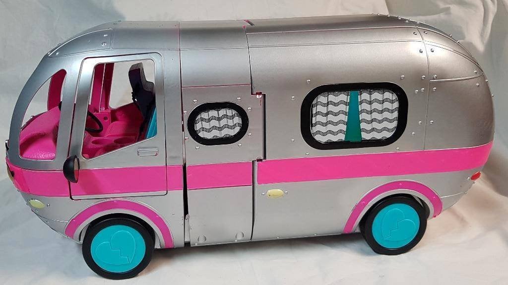 L.O.L. Surprise! O.M.G. Glam N' Go Camper met accessoires, Gebruikt, MGA Entertainment (Netherlands) B.V., Klantenservice@mgae.com