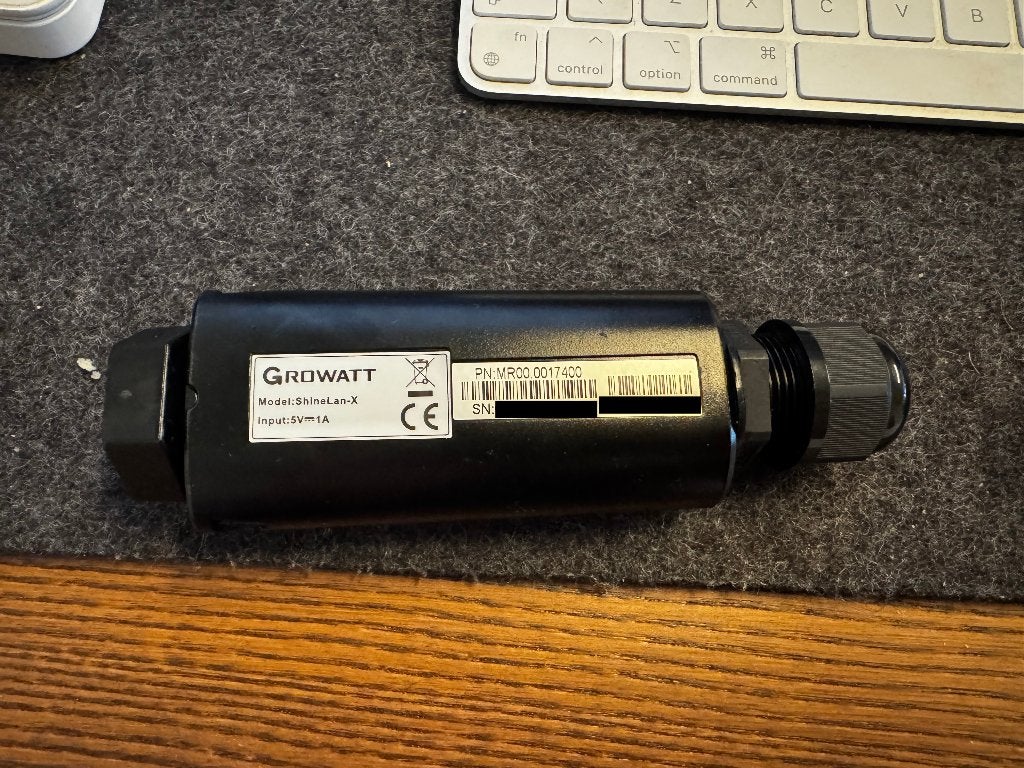 Growatt ShineLan-X Omvormer Communicatiemodule, Ophalen of Verzenden, Zo goed als nieuw, Growatt, Omvormer