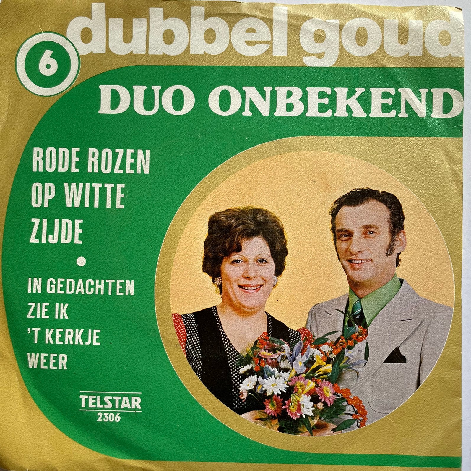 Duo Onbekend - Rode rozen op witte zijde / In gedachten, Cd's en Dvd's, Ophalen of Verzenden, Zo goed als nieuw, Overige formaten