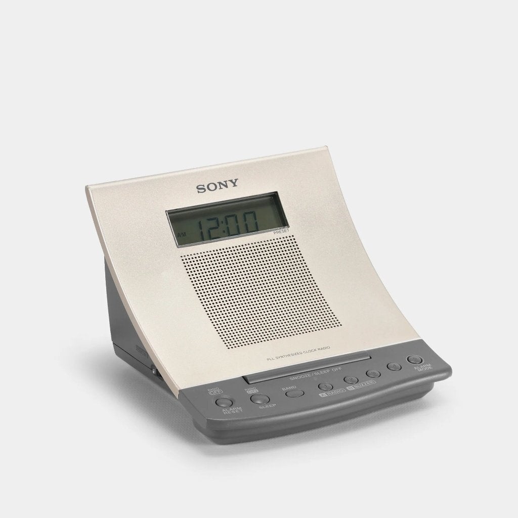 Wekkerradio - SONY ICF-C703L - FM,MW,LW - €55,00, Ophalen, Zo goed als nieuw, Analoog
