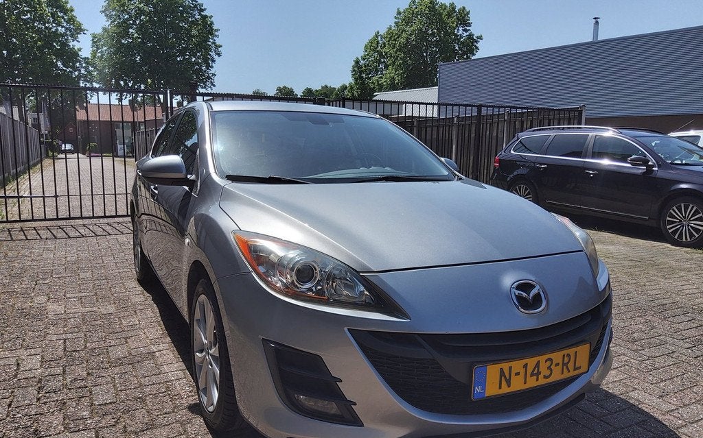 Mazda 3 1.6 GT-M Line|afnb. Trekhaak|Nieuwe koppeling|ZGAN, Auto's, Mazda, Voorwielaandrijving, Euro 5, Gebruikt, Zwart
