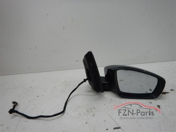 VW Polo 6R 6C zij buiten spiegel rechts grijs, Ophalen of Verzenden, Gebruikt