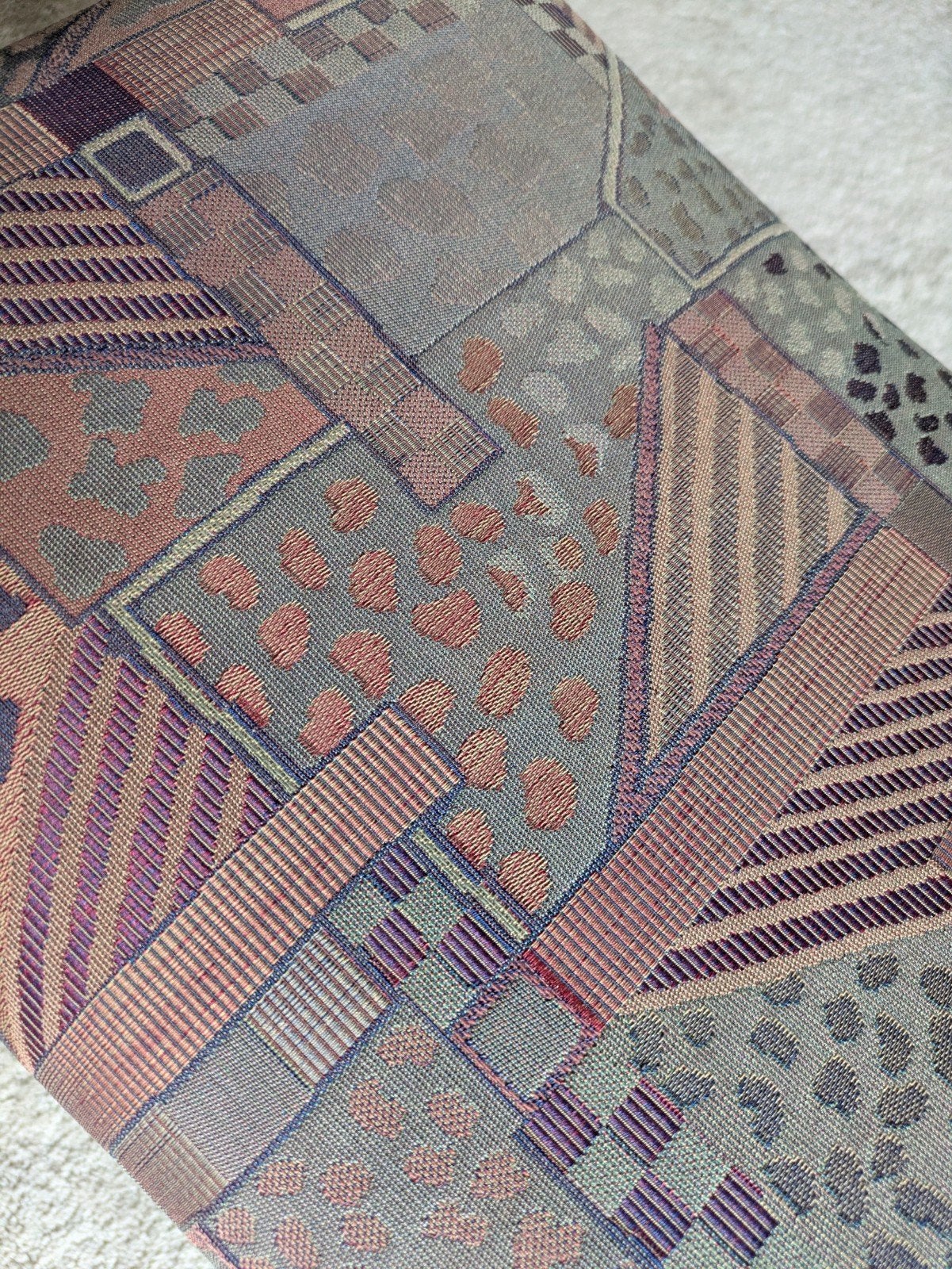 Vintage houten krukje / voetenbankje, Ophalen, Minder dan 50 cm, Rond, Minder dan 50 cm