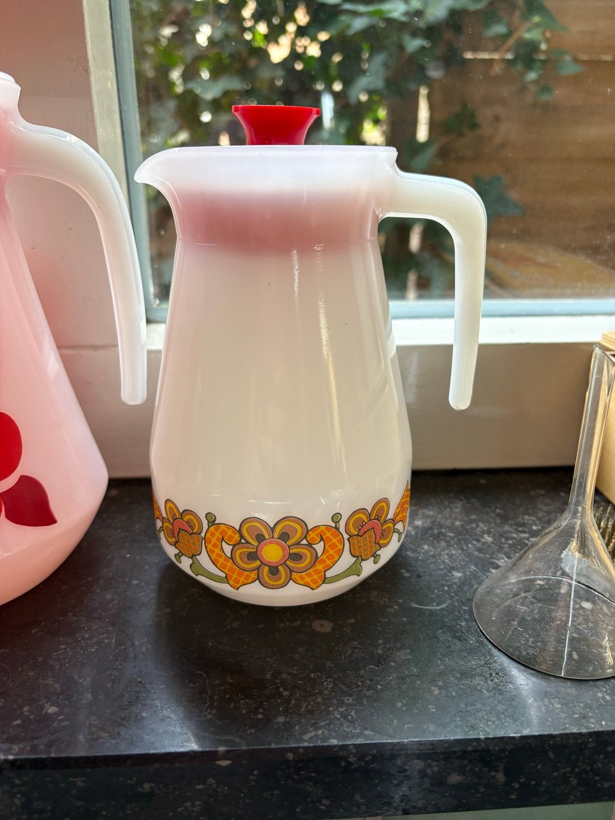 Retro kan van Schott Mainz Jenaer Glas, Antiek en Kunst, Ophalen of Verzenden