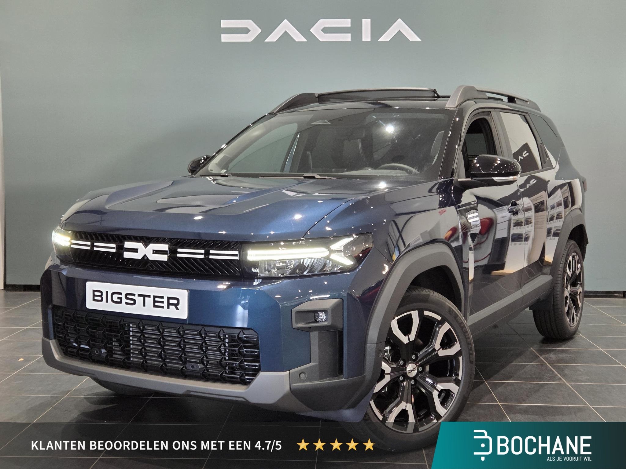 Dacia Bigster 1.8 Hybrid 155 Limited Edition | 800 EURO VOOR, Auto's, 1793 cc, Blauw, Bedrijf, Nieuw