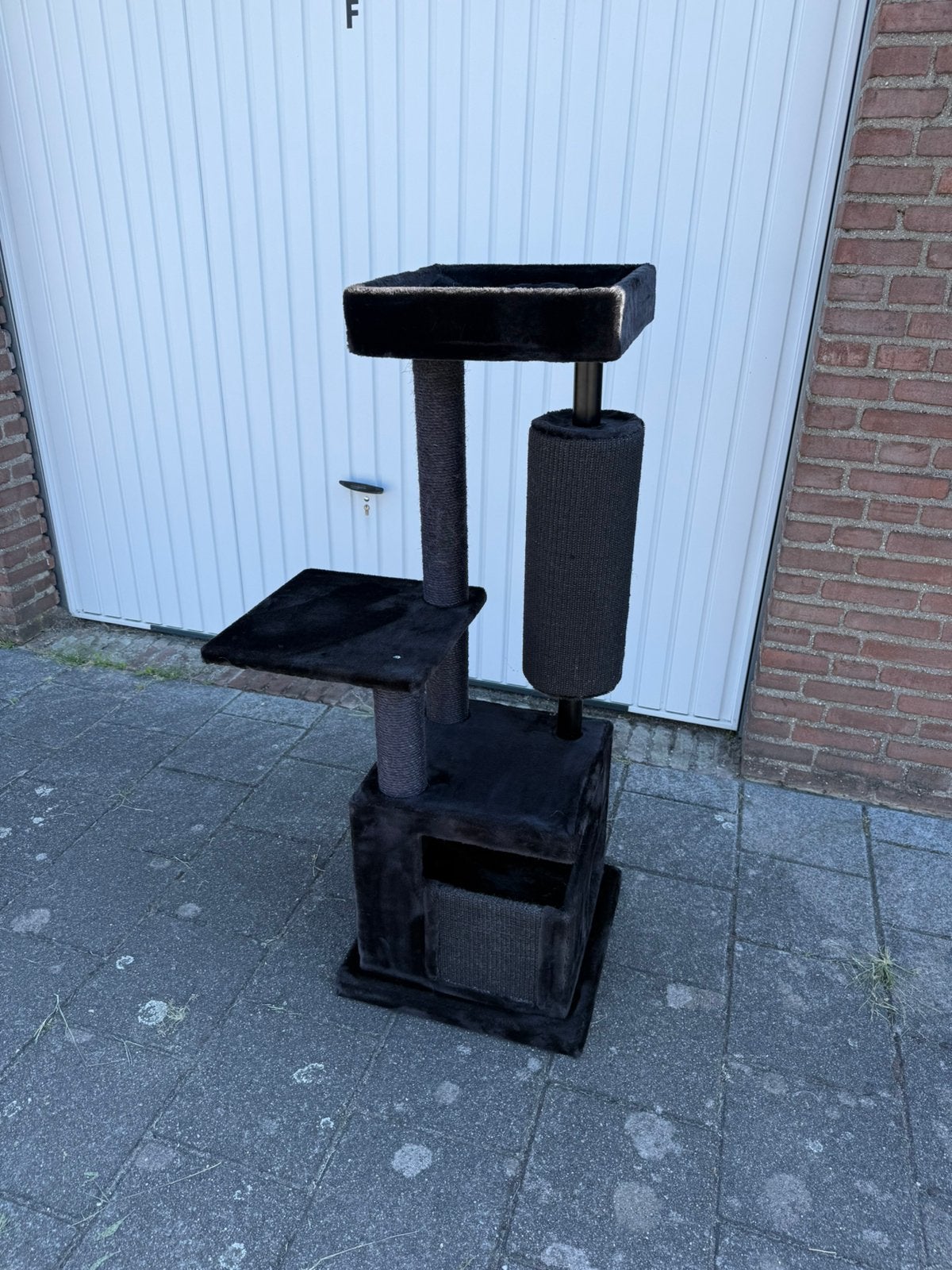 Adori Krabpaal Blaze Zwart – 129 cm – Zeer goede staat, Ophalen, Zo goed als nieuw, Krabpaal