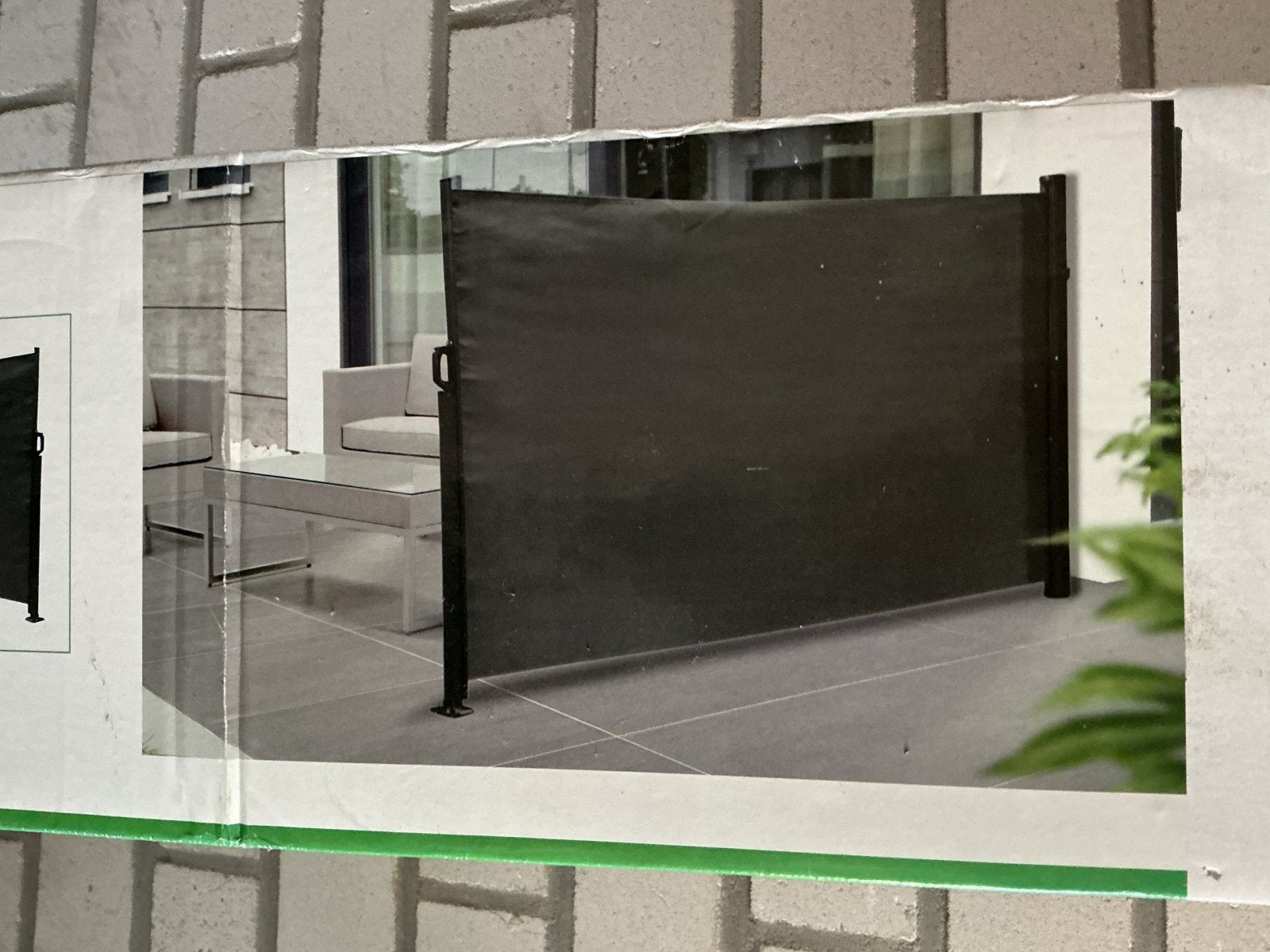 Windscherm voor terras 3 x 1.4 M - Nieuw in doos, Tuin en Terras, Ophalen, Overige typen, Nieuw, 150 tot 300 cm