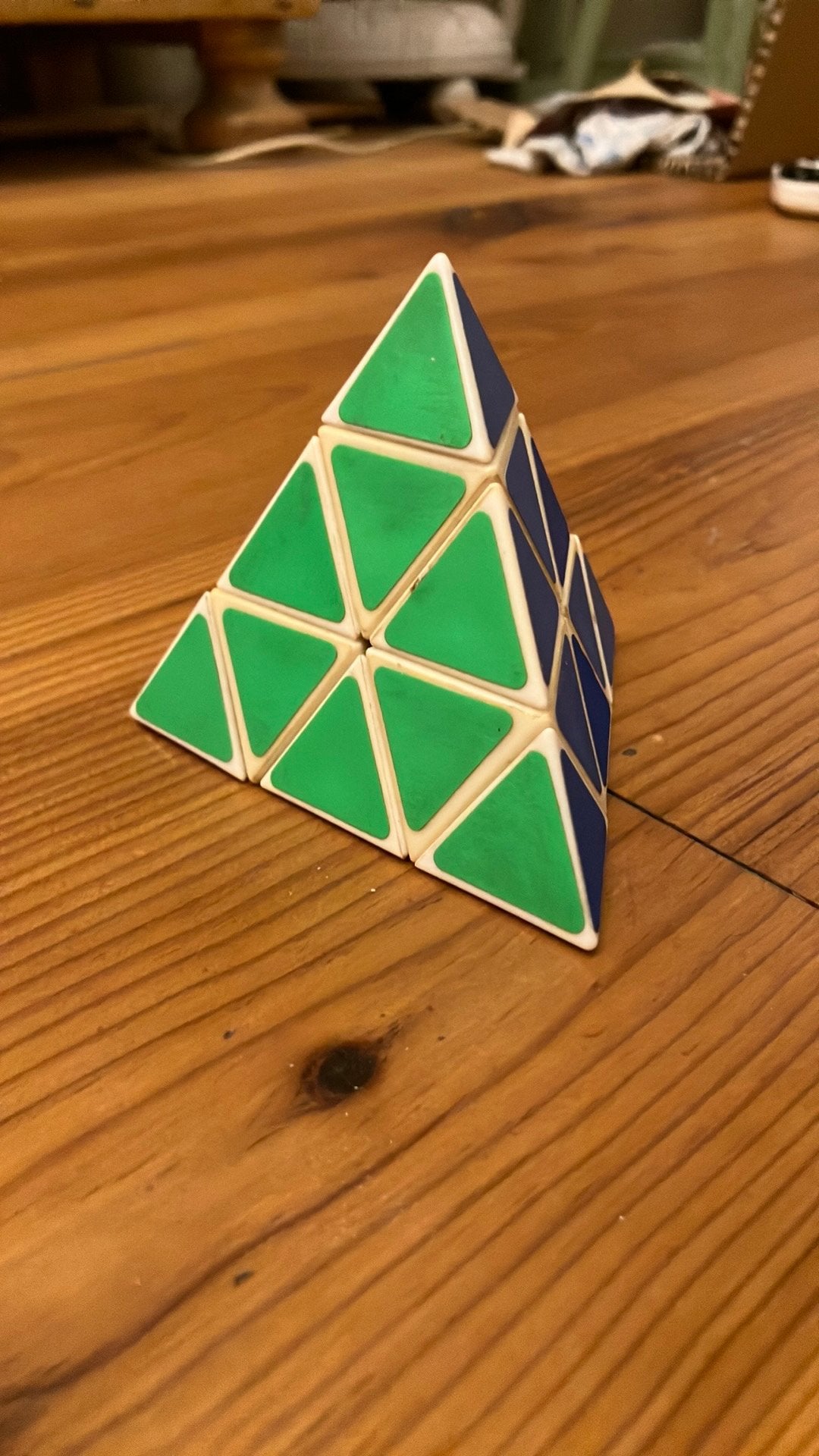 Driehoekige Rubiks Cube, Ophalen, Minder dan 500 stukjes, Gebruikt, Rubik's of 3D-puzzel