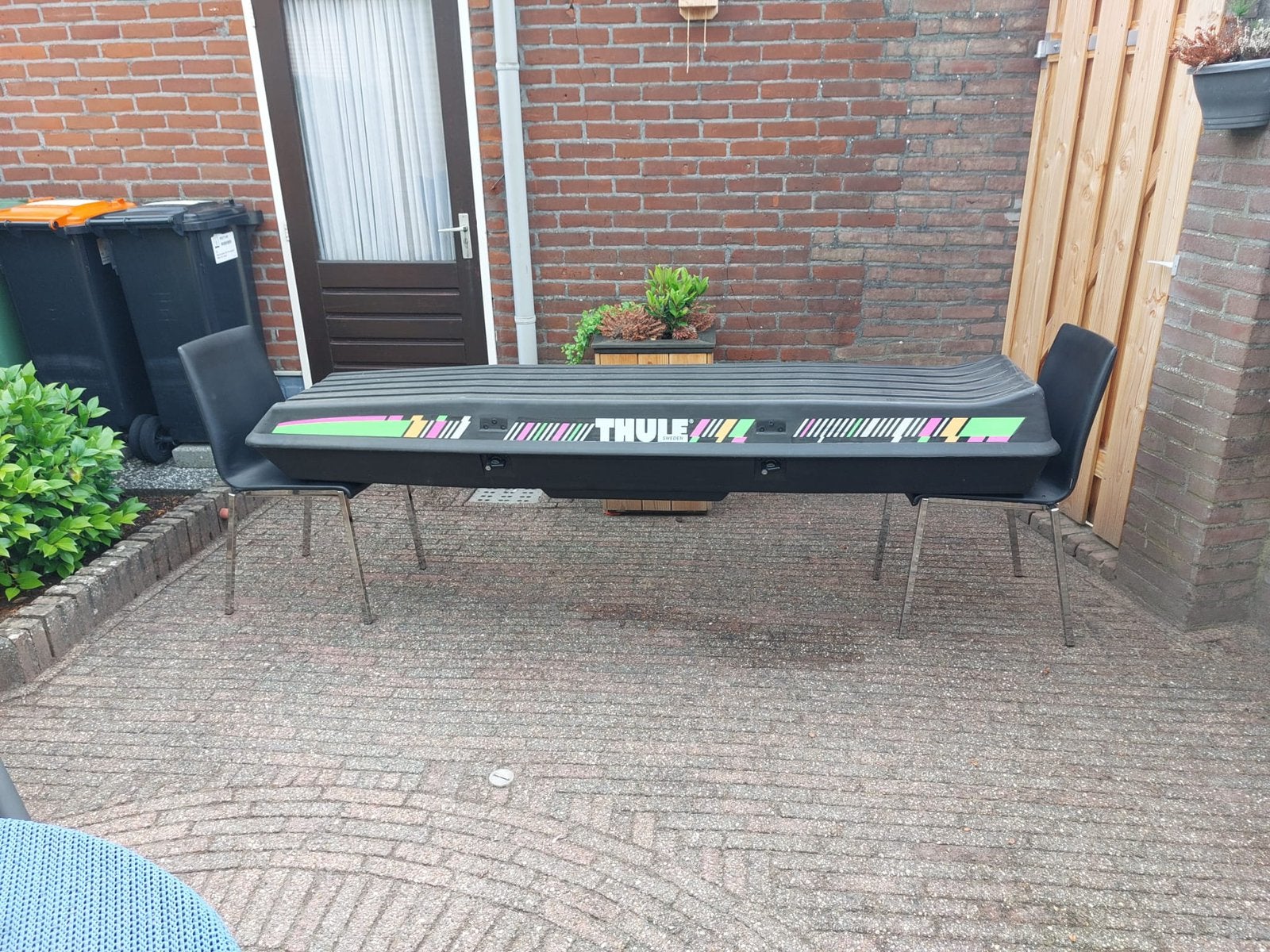 Thule Dakkoffer Skibox - Ruim en Compleet met Sleutels, Auto diversen, Ophalen, Zo goed als nieuw