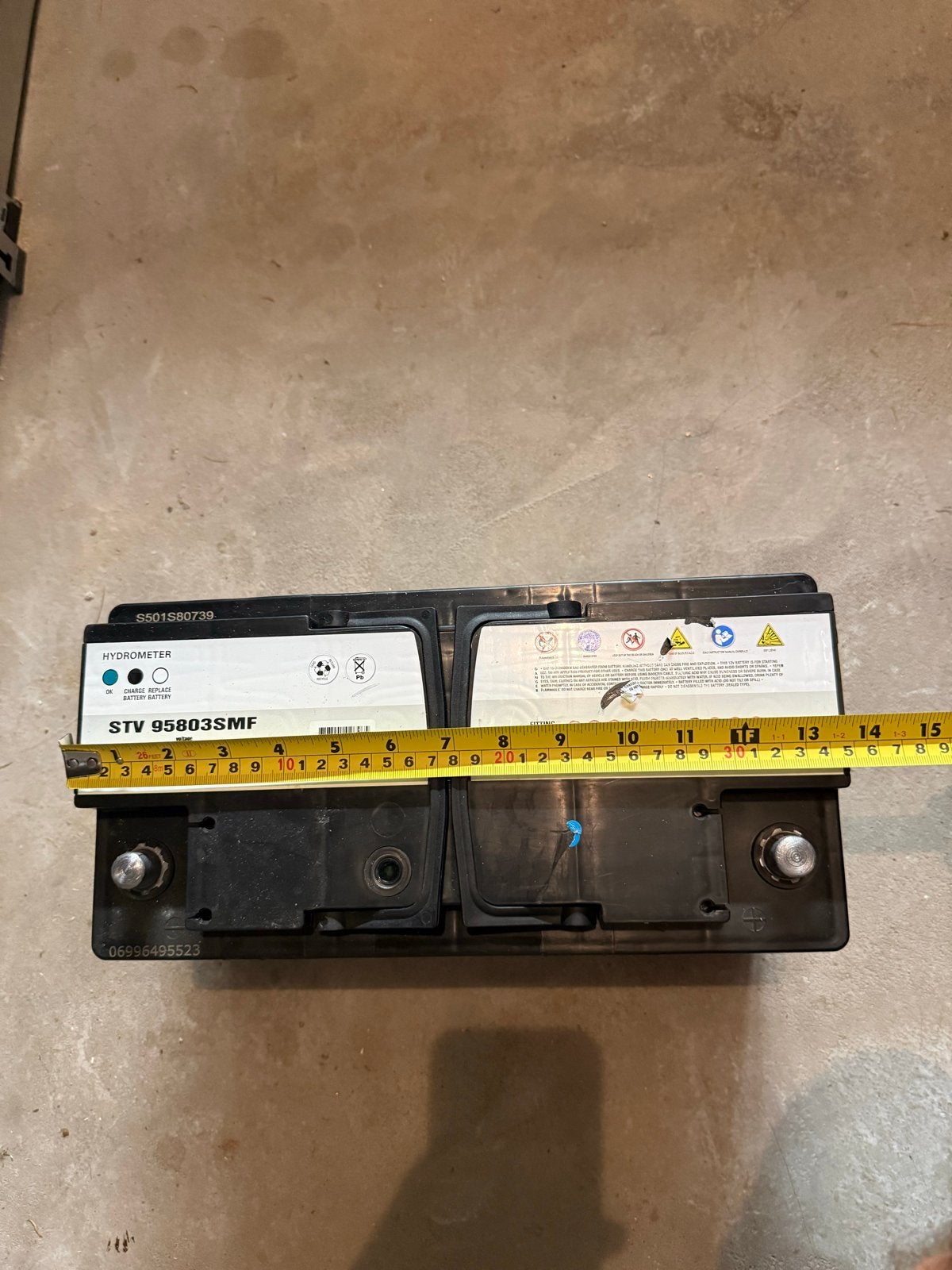 DYNAC Semi-Traction accu - 12V 100Ah, Gebruikt, Overige automerken