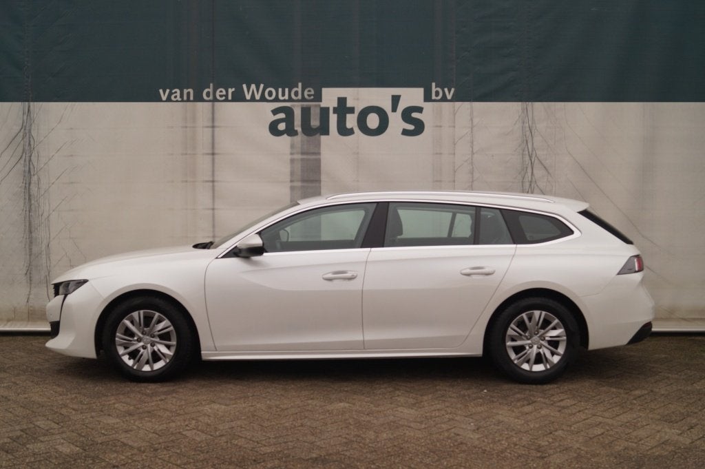 Peugeot 508 SW 1.2 PureTech 130pk Automaat Active Pack -ECC-, Auto's, Stof, Gebruikt, Euro 6, 1199 cc