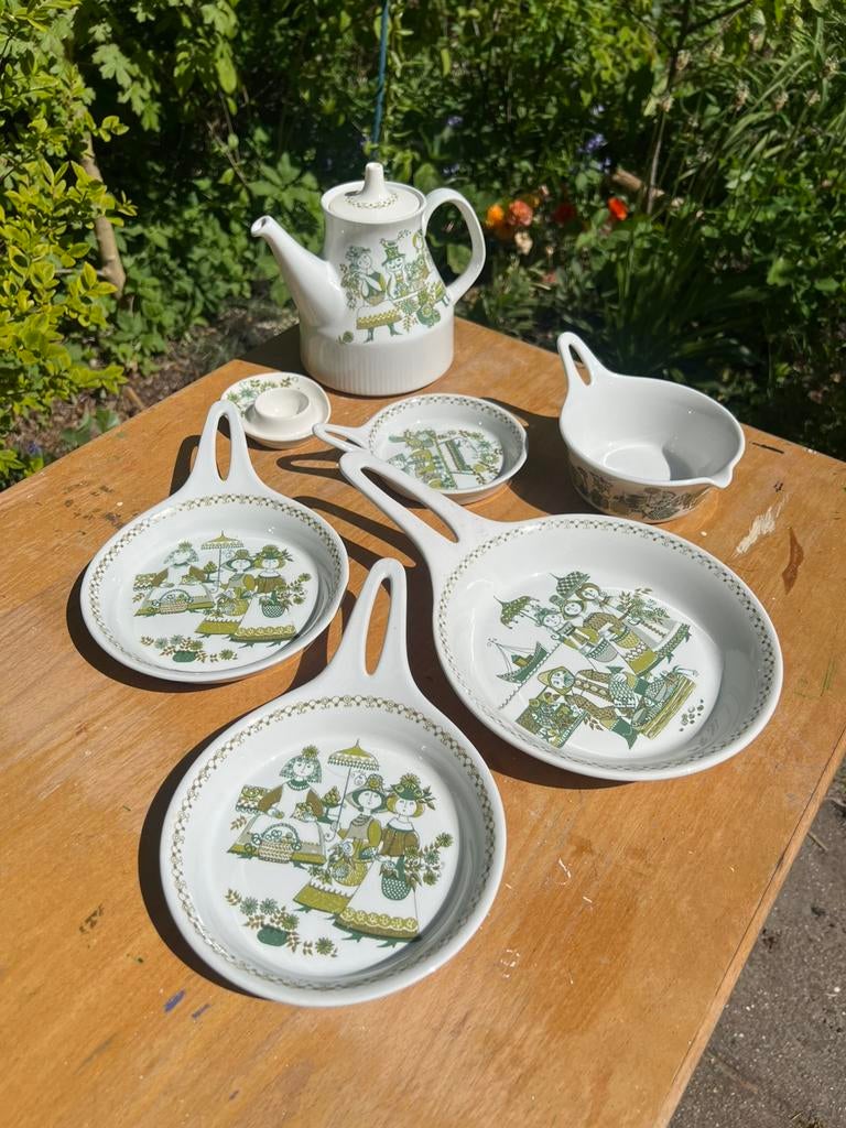 Figgjo Market Norway, Huis en Inrichting, Keuken | Servies, Ophalen, Gebruikt, Overige typen, Overige stijlen