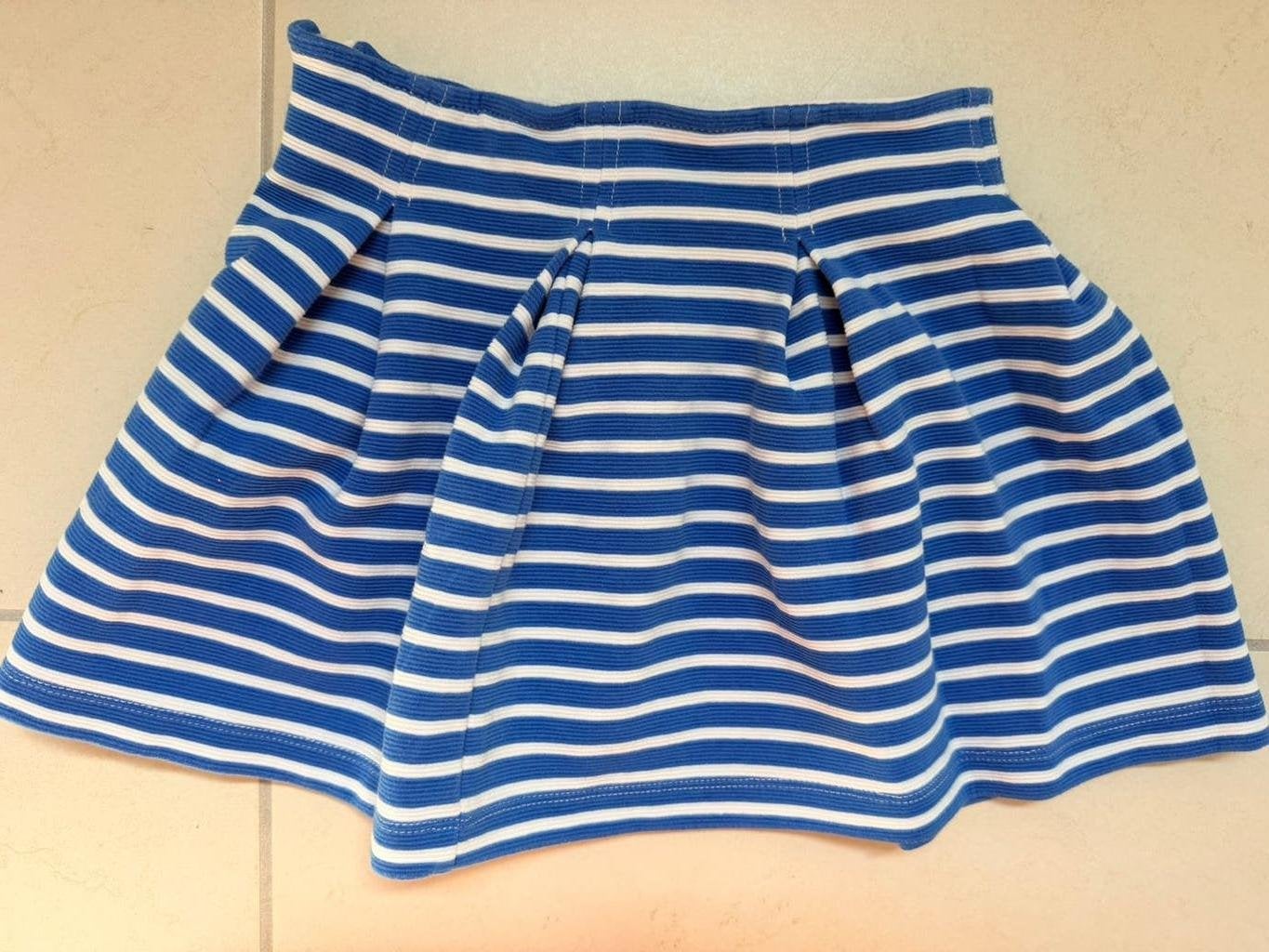 Mayoral zomer rokje blauw wit gestreept maat 116, Mayoral, Meisje, Ophalen of Verzenden, Zo goed als nieuw