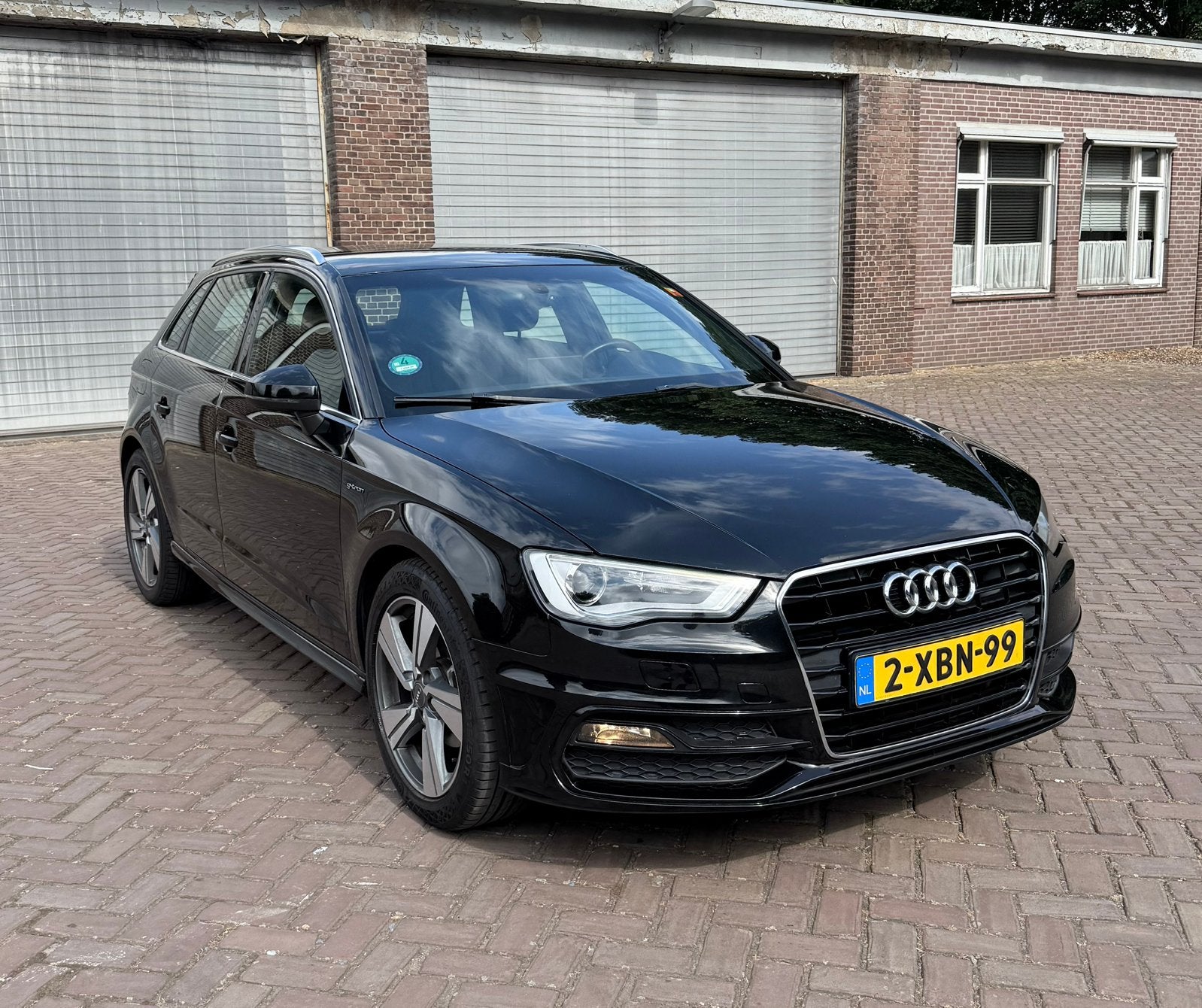 Audi A3 1.4TFSI G-tron 81KW SB S-tro 2014 Zwart, Auto's, 4 cilinders, Overige brandstoffen, Zwart, Origineel Nederlands