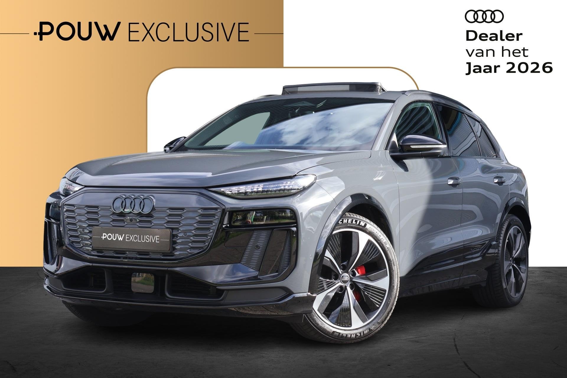 Audi Q6 e-tron 388pk S edition 100 kWh | Panoramadak | Lucht
