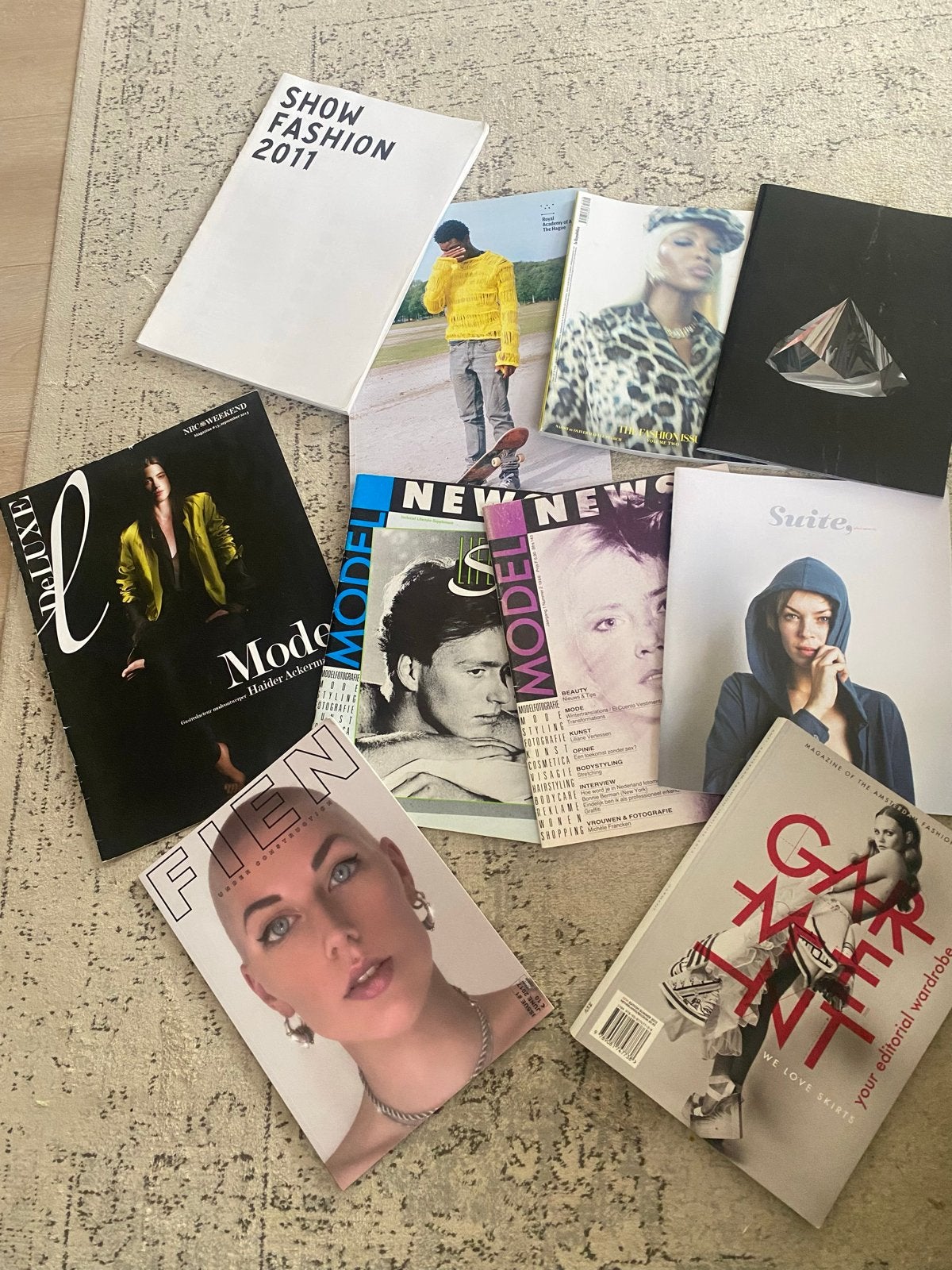 Diverse mode- en kunstmagazines - Collectie, Ophalen of Verzenden, Gelezen, Glossy