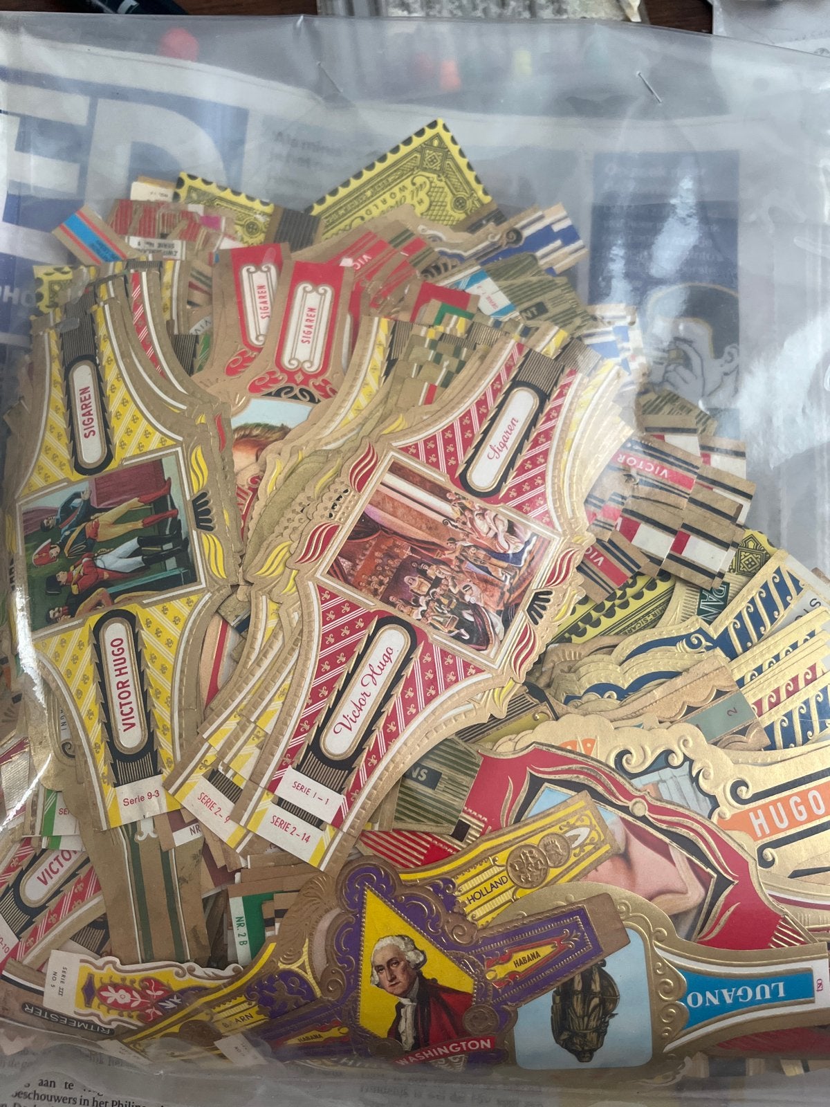 1000 Groot Formaat Sigarenbandjes in Nieuwstaat, Ophalen of Verzenden, Nieuw, Sigarenbandjes