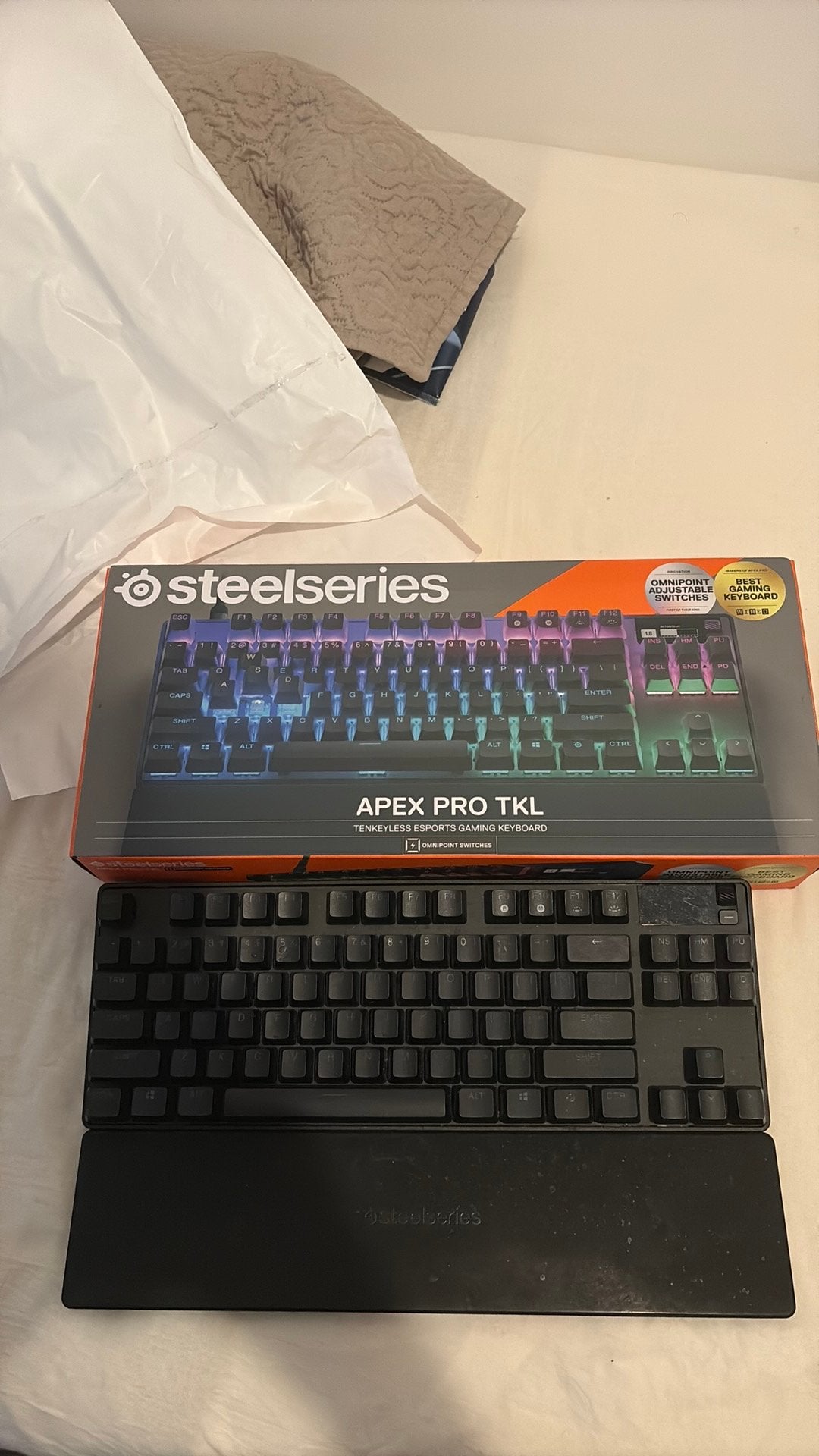 SteelSeries Apex Pro TKL – In Topstaat, Ophalen of Verzenden, Zo goed als nieuw