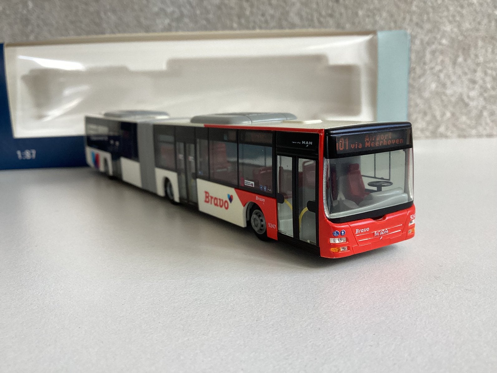 MAN Lion’s City G Hermes Bravo (401 Airport -Meerhoven) 1/87, Ophalen of Verzenden, Nieuw, Bus of Vrachtwagen, Rietze
