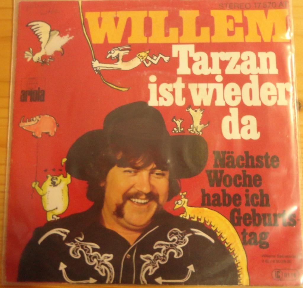 Willem > Tarzan ist wieder da, 7 inch, Single, Ophalen of Verzenden, Zo goed als nieuw