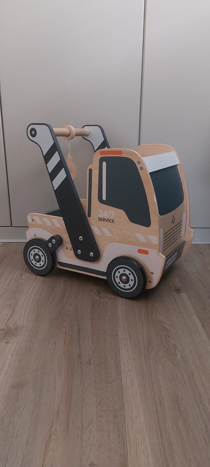 Takelwagen loopkar, Ophalen, Gebruikt