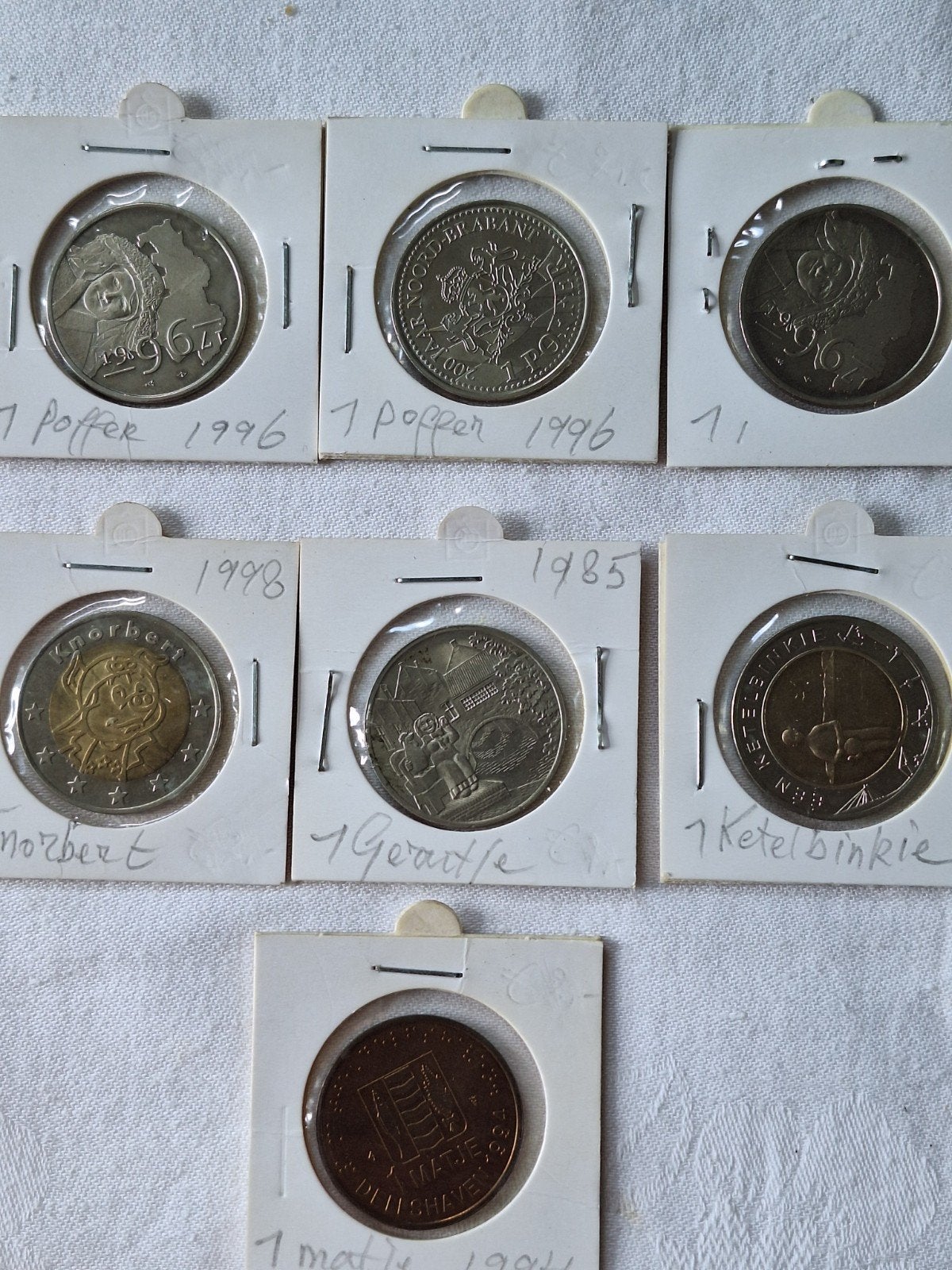 7 munten voor speciale gelegenheden., Ophalen of Verzenden, Overige landen, 2 euro