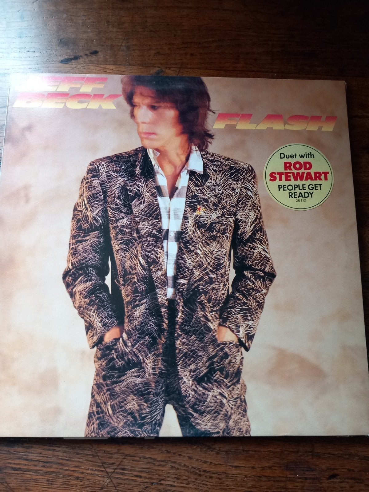 Jeff Beck vinyl., Cd's en Dvd's, Vinyl | Rock, Zo goed als nieuw, Poprock, 1980 - 1989, 12 inch, Ophalen of Verzenden