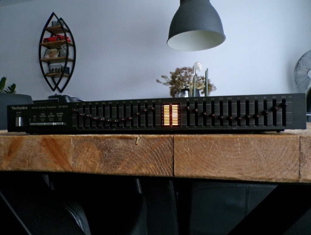Mooie Technics 2 x 12 bands SH-8045 equalizer, Ophalen of Verzenden, Gebruikt