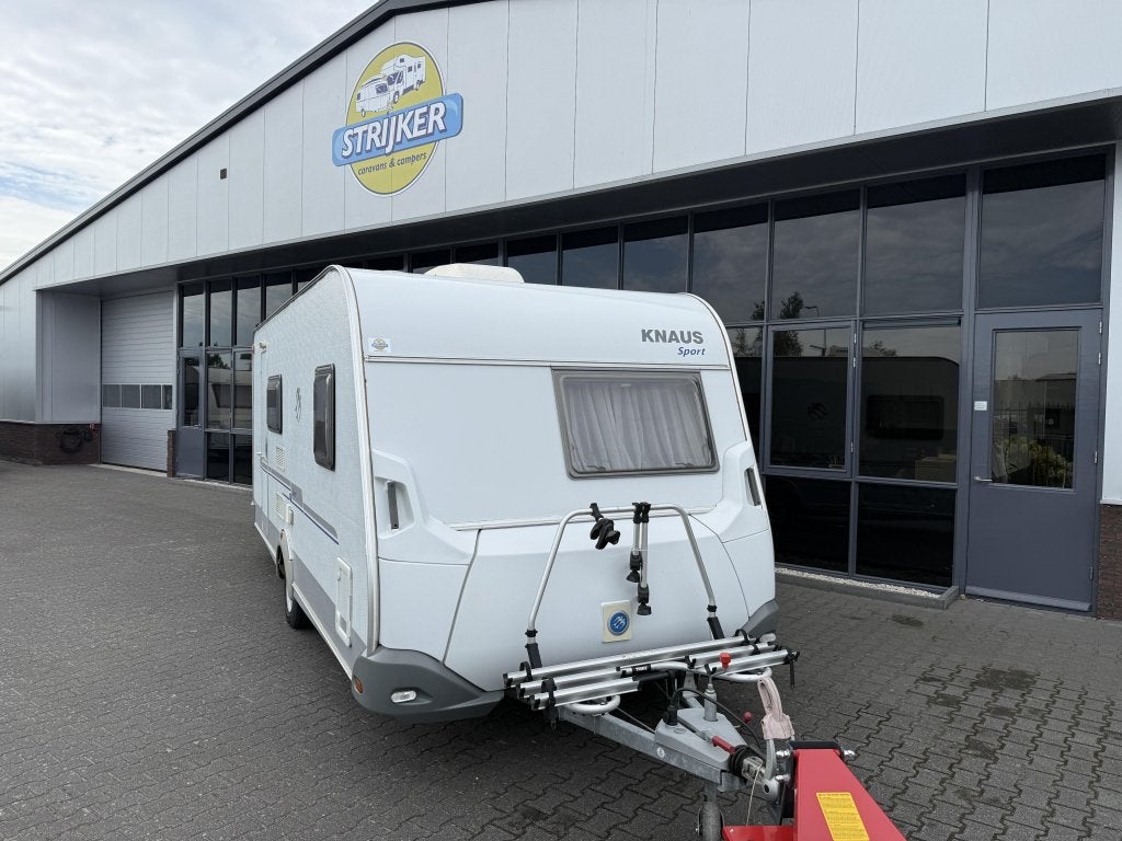 Knaus Sport 500 FDK Fransbed + Zit + Stapelbed Tent + Luifel, Caravans en Kamperen, Bedrijf, Treinzit, Knaus, 1000 - 1250 kg