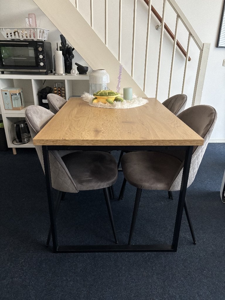 Jysk Eettafel AABENRAA, Huis en Inrichting, Ophalen, 100 tot 150 cm, 50 tot 100 cm, Zo goed als nieuw