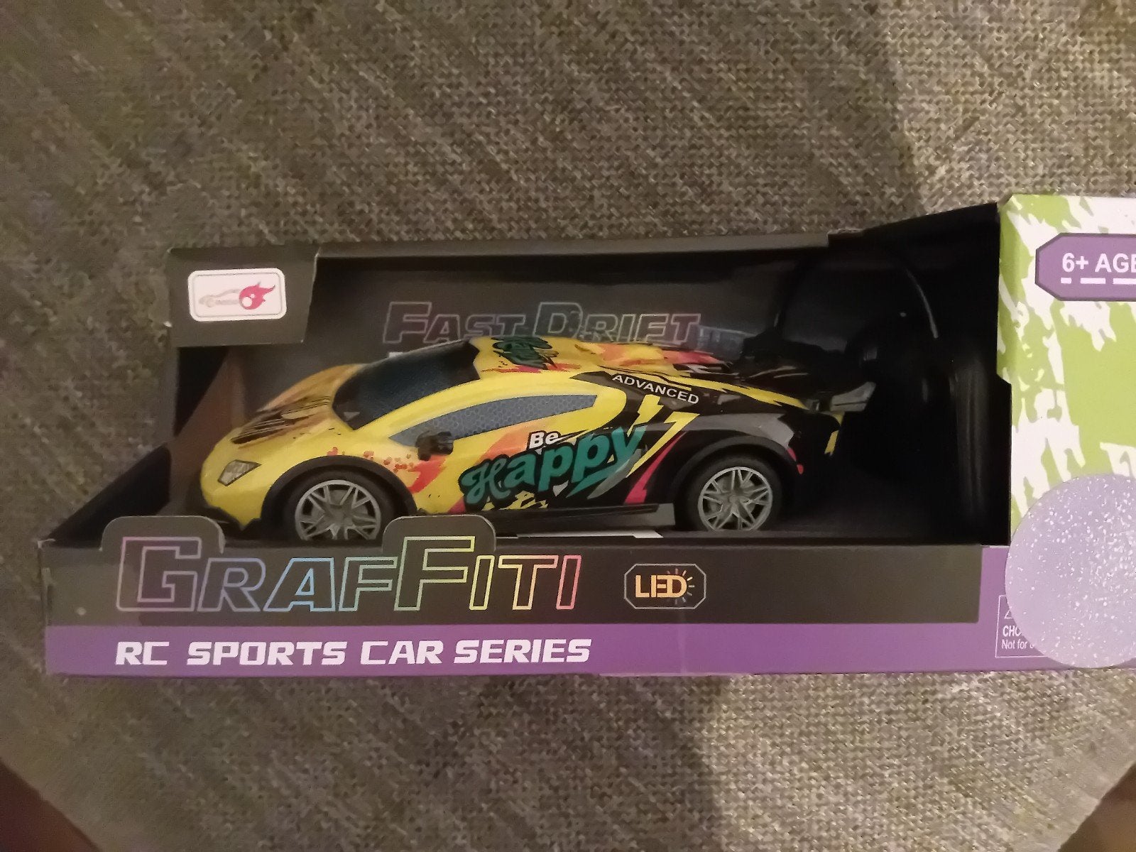 Nieuwe Graffiti RC Sportwagen - Fast Drift, Elektro, Onbekend, Nieuw, Ophalen of Verzenden