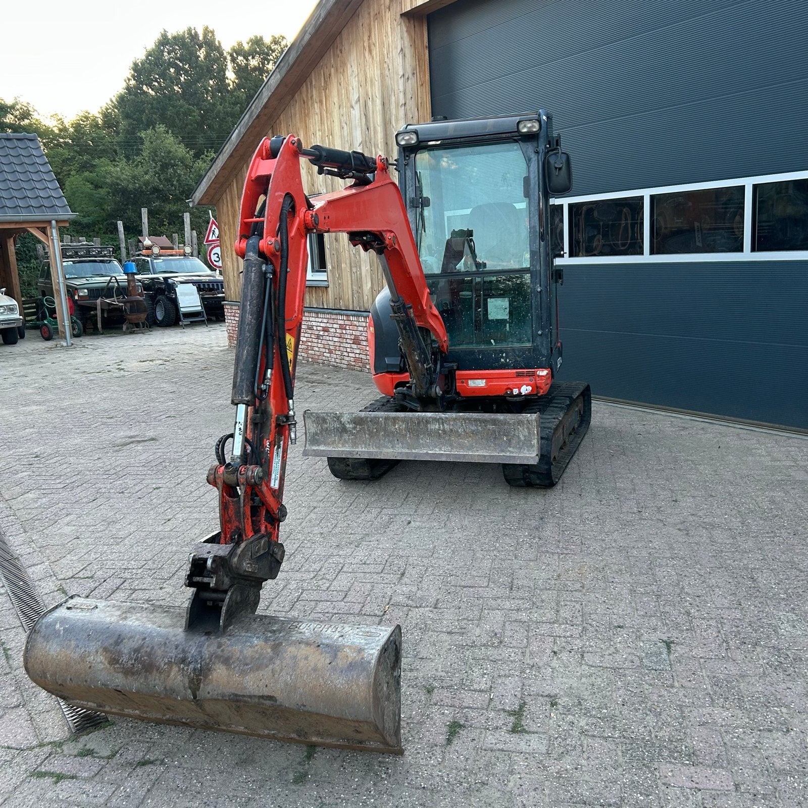 Kubota U27-4 Minigraver kx027, Ophalen, Graafmachine